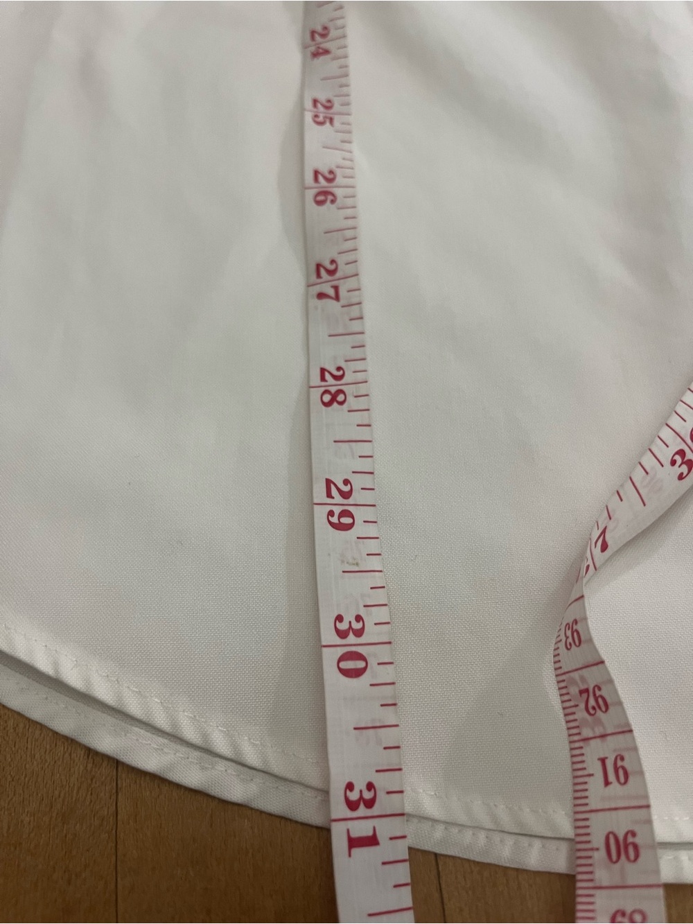 Leo Chevalier Design White No-Iron Dress Shirt | 15.5 34/35 | 100% Cotton - Picture 6 of 8